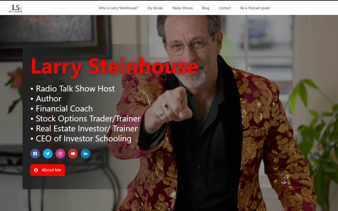 Larry Steinhouse Mobile Website